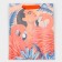 Gift Package Laminated, packaging, “Girl with flamingos”, rainbow holography, MS 18 x 23 x 10 cm