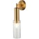 Wall lamp Wunder 1xe14 40W, size 13x8x37.5 cm, bronze color