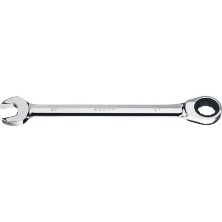 The key-combined key Kraftool 27074-27, professional, CR-V, 27 mm