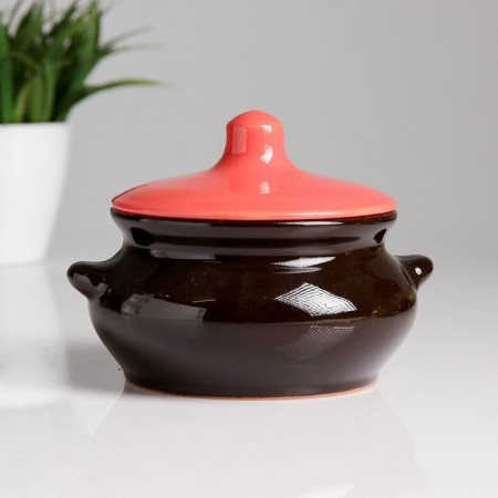 Set of pots "Pancake" 4x0.5l, rainbow mix-5