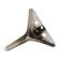 Furniture support Cappio OP03, h = 150 mm. 12*12, chromium color