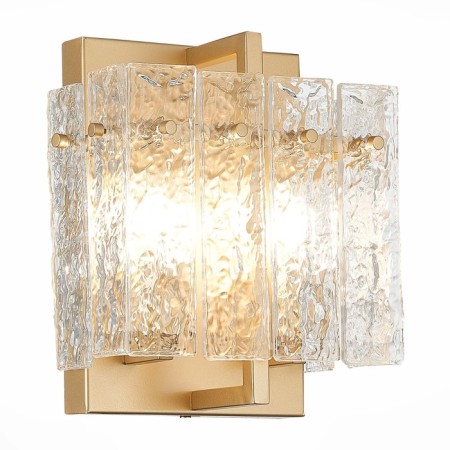 Sconces st. SL1632.201.02. Mira. 2x60 W, E14, 20x26 cm, Shampan