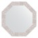 Mirror in the baguette frame, honeycomb aluminum 70 mm, 63.0x63.0 cm