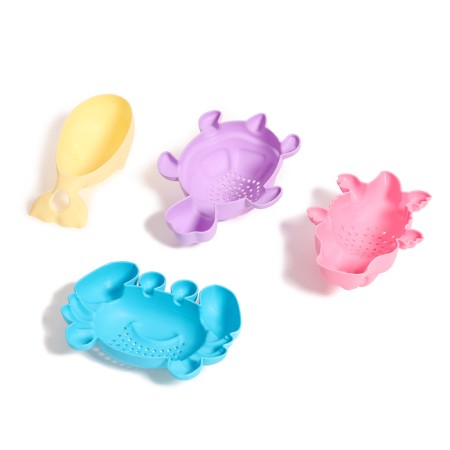Sanding set "Africa": 4 molds, mix-1