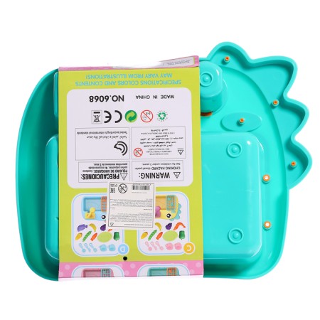 The game module of the kitchen "Sink-Dinosaurus", with a set of products mix, water circulates-16