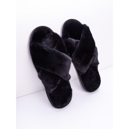 Women's slippers Amaro Home, size 39-41, black color-1
