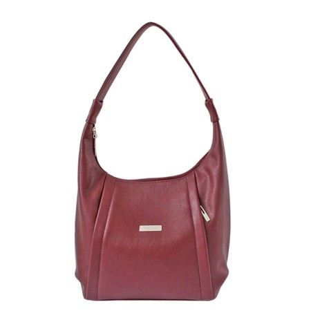 B2474 Bag bag, lightning department, burgundy color 27x10x35cm