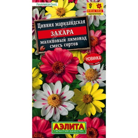 Zinnia seeds "Zakhara Raspberry Lemonada",