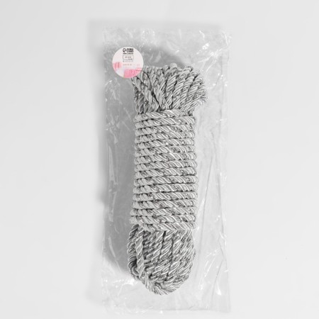 Cord twisted, d = 5 mm, 9 ± 1 m, silver color-3