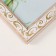 Photo frame plastic 13x18 cm "Golden Binding on White" 1.1x15.8x20.8 cm