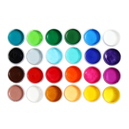 Gouache 24 colors x 20 ml, erichkrause "Safari", with UV brightness protection, in the box-2