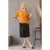 Female jumper, size 46, mustard color