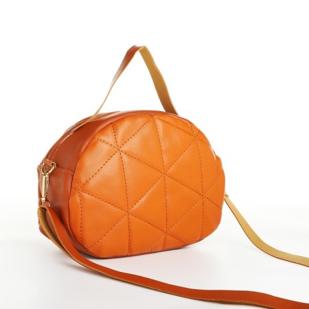 Bag Cross-Bodi with a zipper, the color is red-1