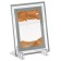 Sanding clock-picture, 18 x 13 cm, anti-stress, orange sand