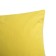 Pillowcase Ethel 70x70 cm, yellow color, 100% cotton, stump, 125 g/m2