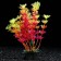Artificial aquarium plant, 3 x 13 cm, orange