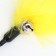 Pushwood teaser with a bell "firefly", yellow