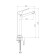 Cersanit flavis a63038 shell mixer, high