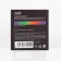 Light device "Around the sphere" 12 cm, glow RGB, 220 V, white