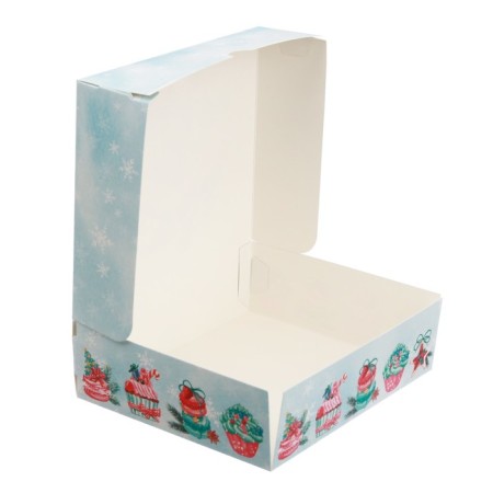 Packaging for confectionery “Let winter bring happiness”, 20 x 17 x 6 cm, New Year-1