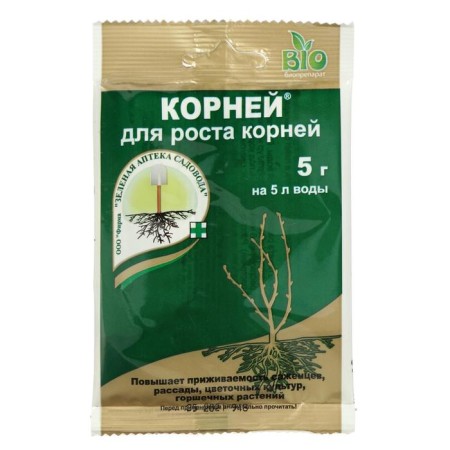 Root ratio of "roots", green pharmacy gardener, 5 g