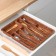 Tiles for cutlery "Woody", 36 × 31.5 × 5 cm, 7 departments
