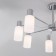 Ceiling Lamp EUROSVET VEGGA 70160/8, E14, 8x60W, 720x720x385 mm, chromium color