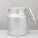 Aluminum can, 18 l, with a lid