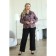 Female jacket, size 54, gray color