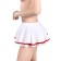 The lower part of the nurse, Pecado BDSM, skirt, white-red, 44-46