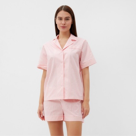 Pajamas (shirt, shorts) Women's KAFTAN "Beautiful", p. 52-54, pink