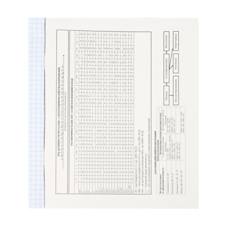 A notebook “Magic”, 48 sheets in the Chemistry Cage, Cover Cross Cardboard, Cold Foil, Twin Lac, Offset Block-4