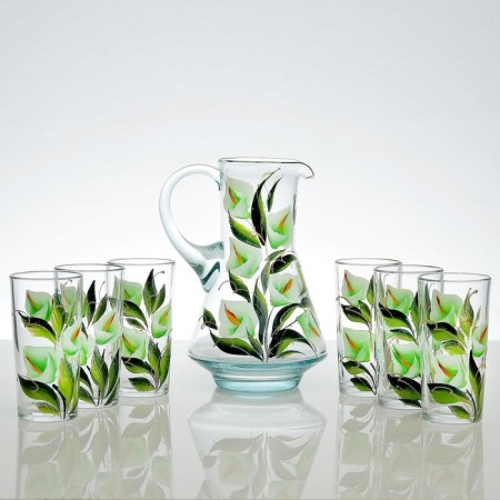 Set for Kalla's juice art painting, 6 glasses 1250/200 ml-3