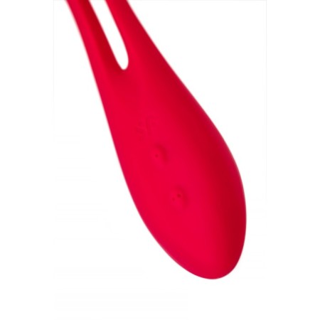 Multifunctional vibrator for Satiffyer Elastic Joy steam, red color-7