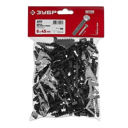 Dowel "bison" DHS, under the clamp them, nylon, 8x45 mm, 100 pcs-5