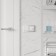 Frame W0022850, 2 Baguette sockets, white silver