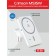 ACCESSTYLEL CRIMSON MS15W car charger, wireless, QC 3.0, white