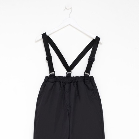 Baby trousers insulated, black color, height 134 cm-6