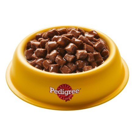 Wet feed Pedigree for puppies, beef in sauce, spider, 85 g-11