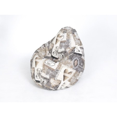 Mear-bag "Pear" average, Print of couture
