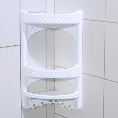 Corner shelf for the bathroom, color mix-2