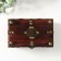 Casket chest "Adeline" red 17.5x11x9.5 cm