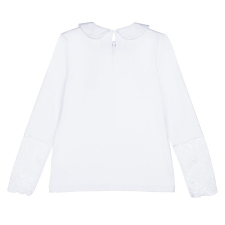 Blouse for girls PlayTode, height 170 cm, white color-6