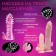 Massage Oka-Fucking Nazadka, ribbed with antennae, with clitoris vibroostimulation, silicone
