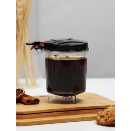 Teapot after a glass of Glass Dear Flowers, 900 ml-3