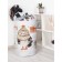 Basket for toys "Christmas owl, size 40x60 cm