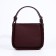 TEXTURA bag on the zipper, small size, burgundy color