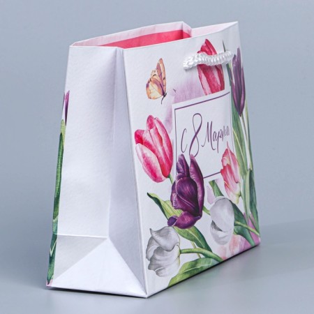 Package Gift Laminated Horizontal, Packaging, "Delicate Holiday", S 12 x 15 x 5.5 cm-2