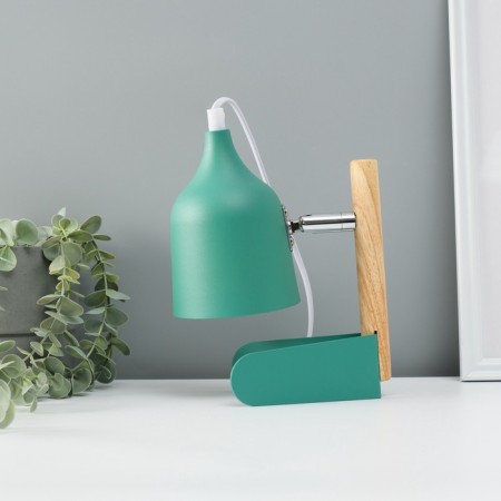 Table lamp "Prestige" 1x40W E27 Green 13x12x24cm-3