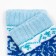 Noski children's woolen, blue color, size 11-12